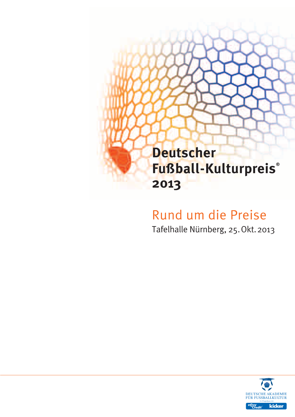 Deutscher Fußball-Kulturpreis 2013