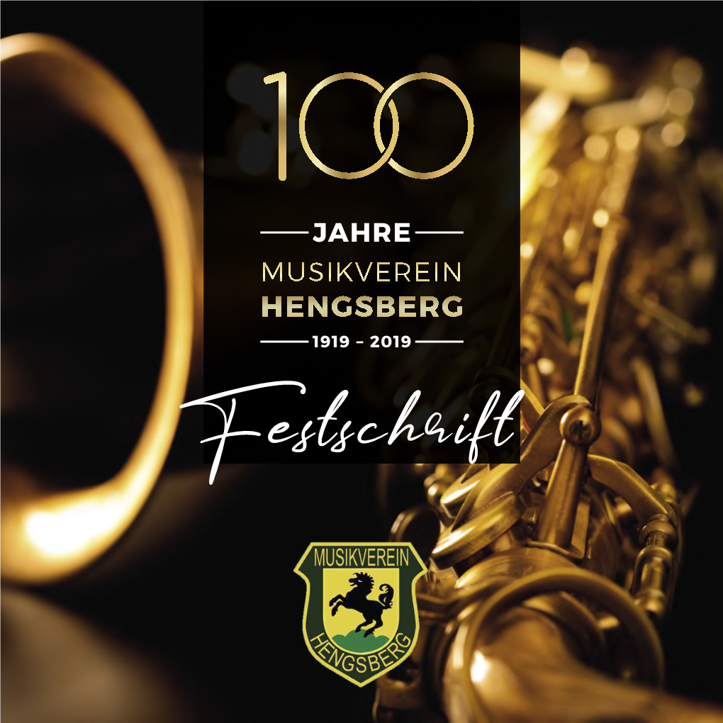 100 Jahre MV Hengsberg – Festschrift