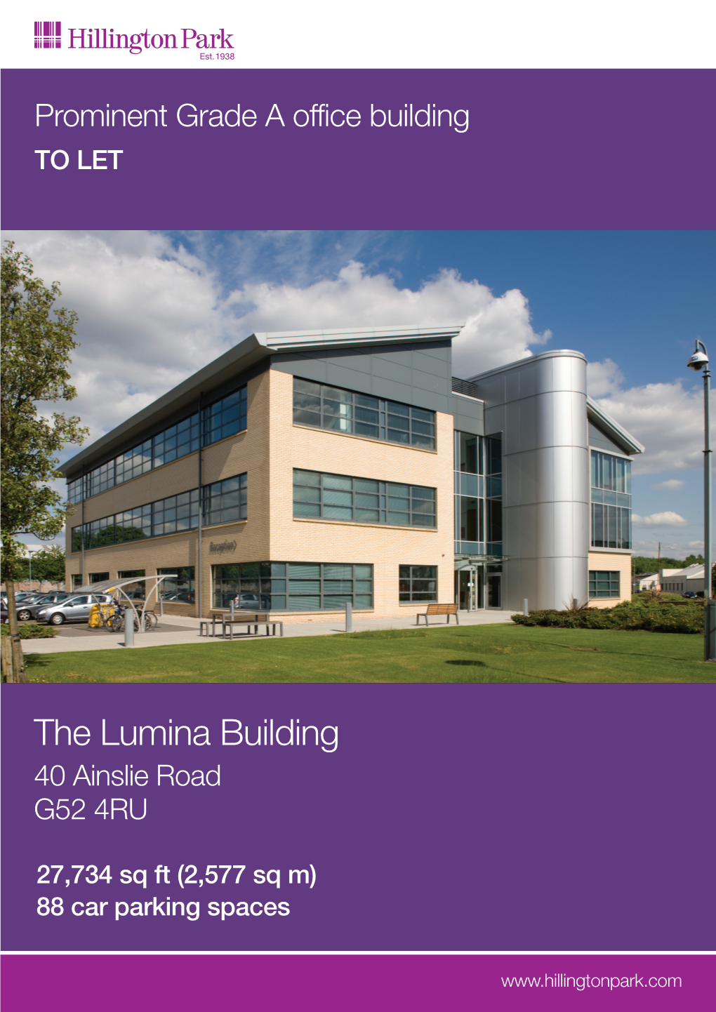 The Lumina Building 40 Ainslie Road G52 4RU