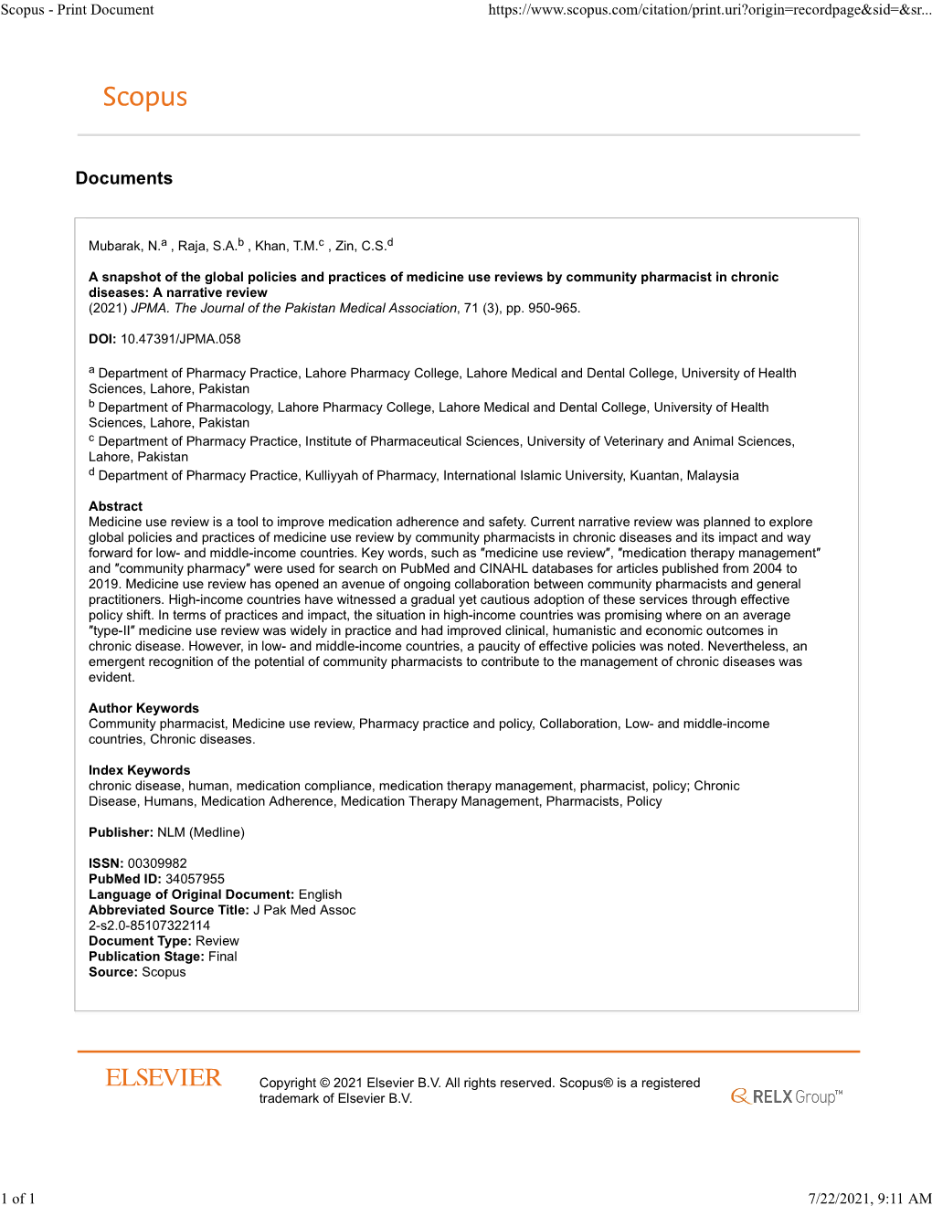 Scopus - Print Document