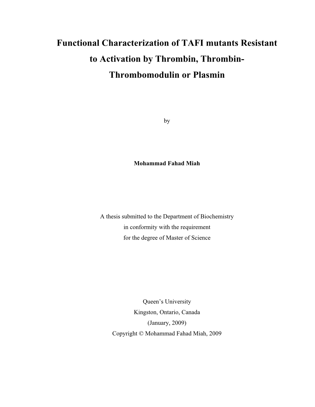 Thrombomodulin Or Plasmin