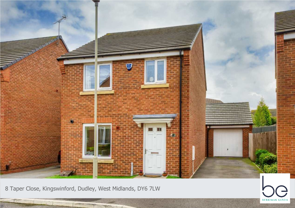 8 Taper Close, Kingswinford, Dudley, West Midlands, DY6