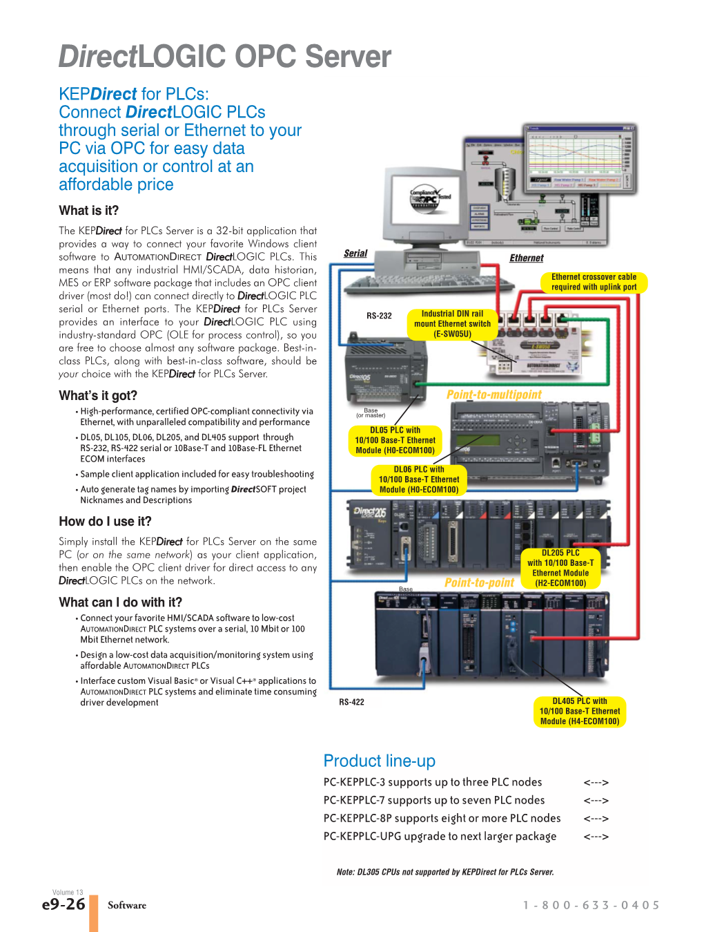 Kepdirect Specs