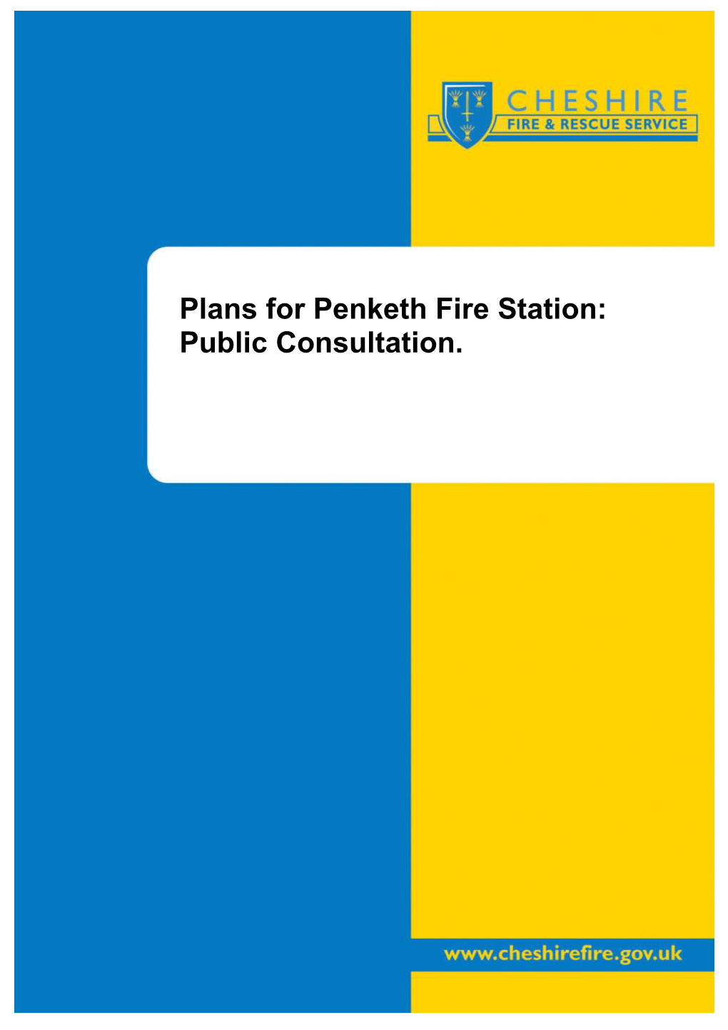 Plans for Penketh Fire Station: Public Consultation