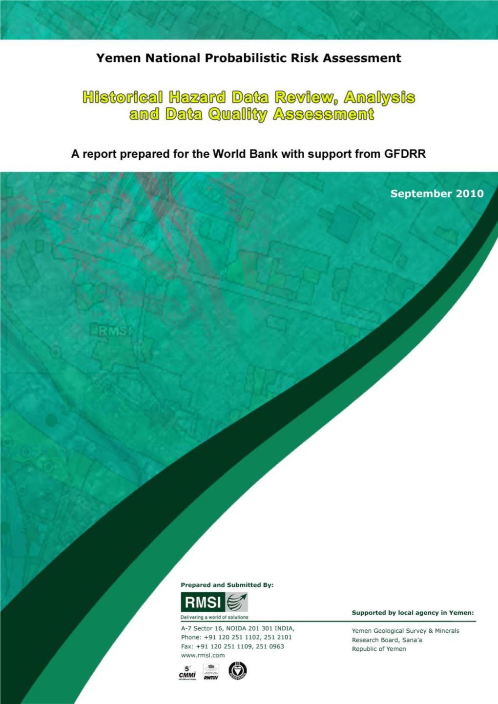 Download the Yemen National Probabilistic Risk