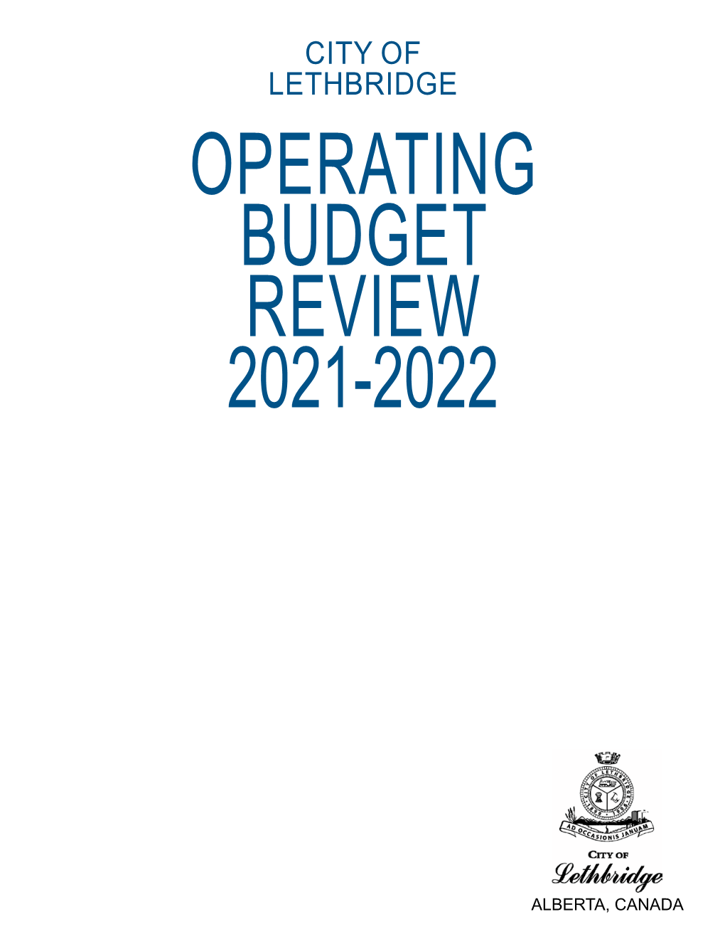 View the 2021-2022 Operating Budget Review Final