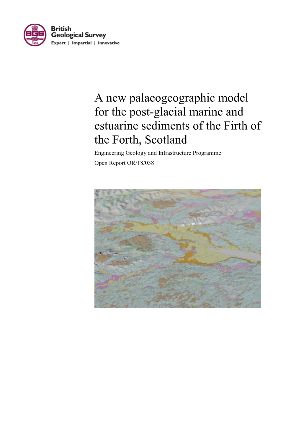 A New Palaeogeographic Model for the Post-Glacial Marine And