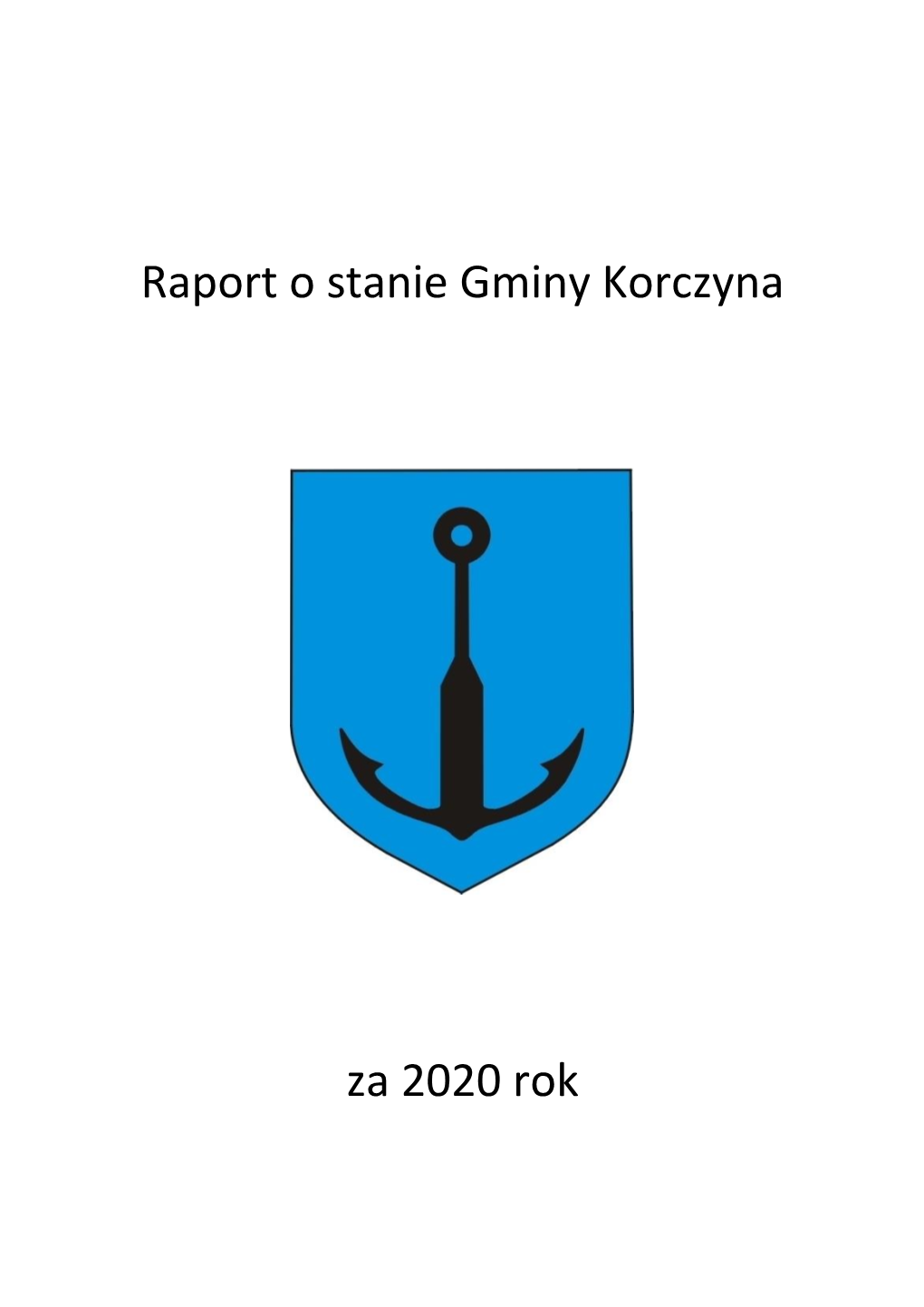 Raport O Stanie Gminy Korczyna Za 2020