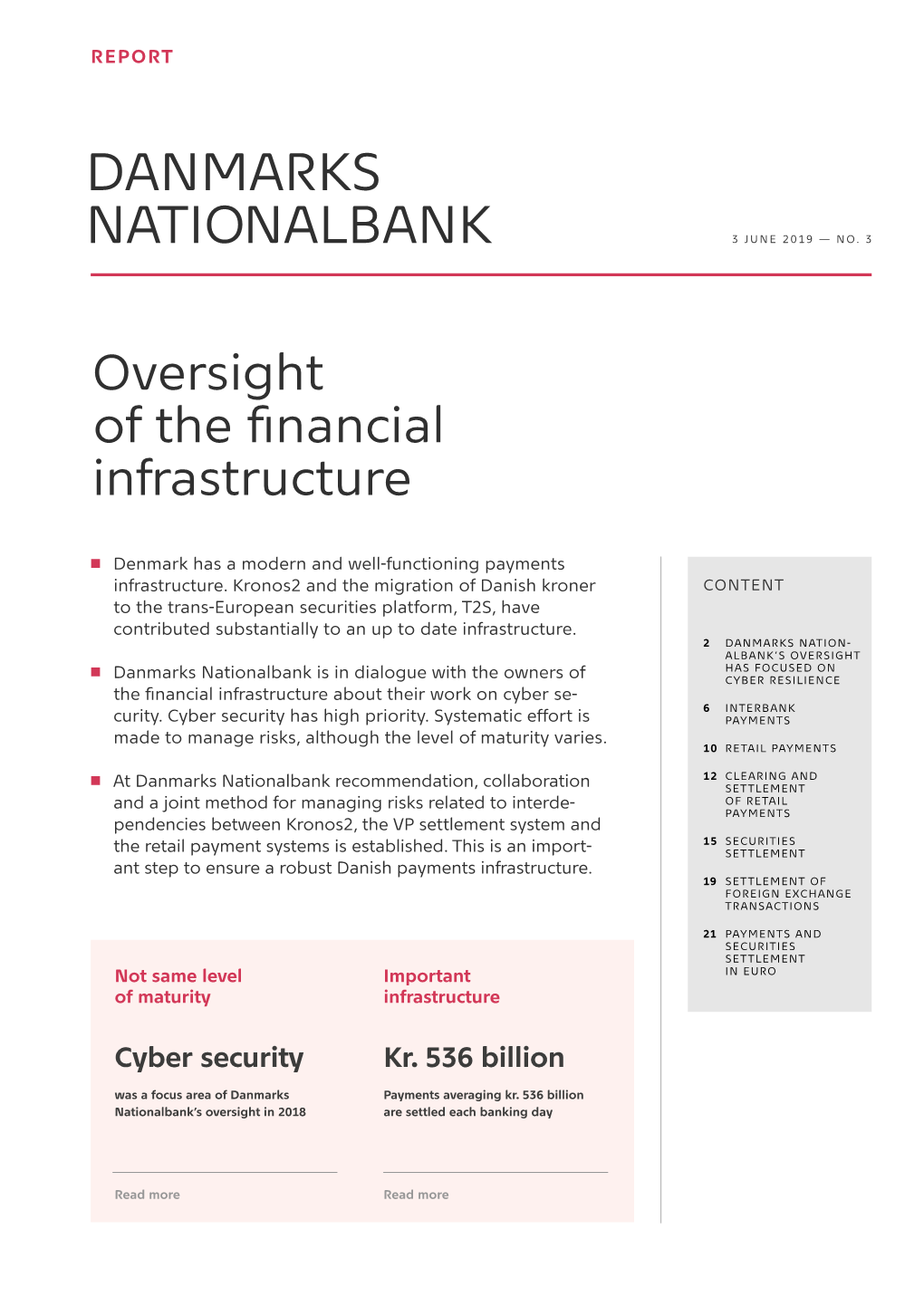 REPORT Oversight of the Financial Infrastructure.Pdf