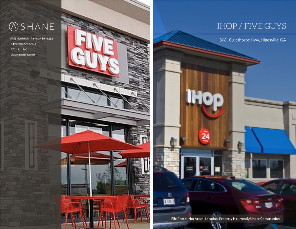 IHOP / Five Guys Investment Offering