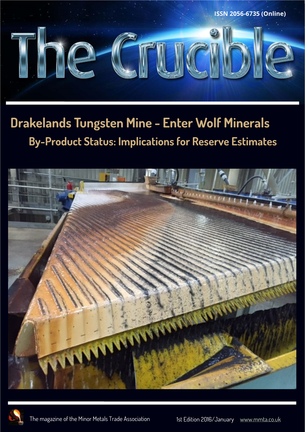 Drakelands Tungsten Mine - Enter Wolf Minerals By-Product Status: Implications for Reserve Estimates