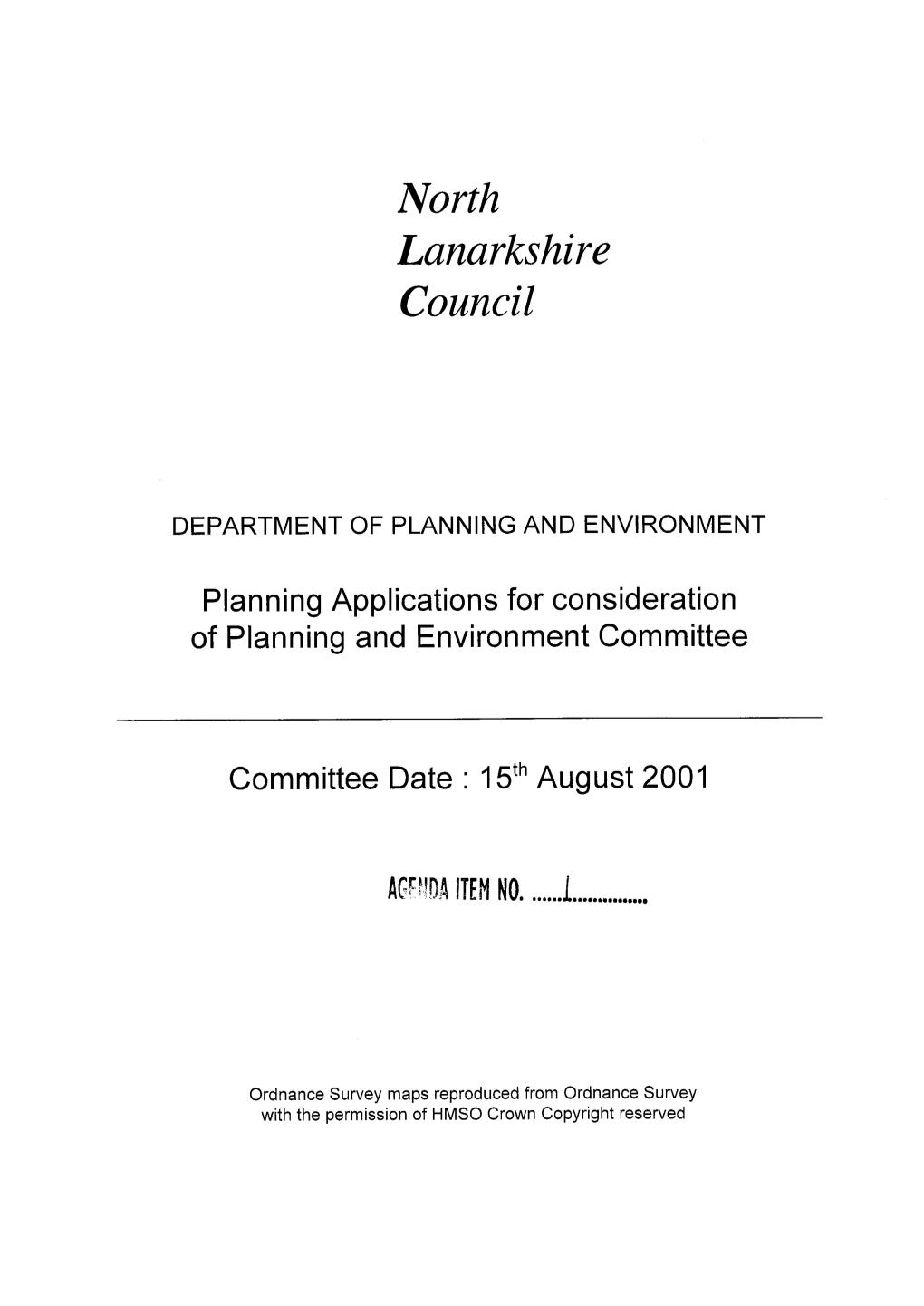 Department of Planning and Environment