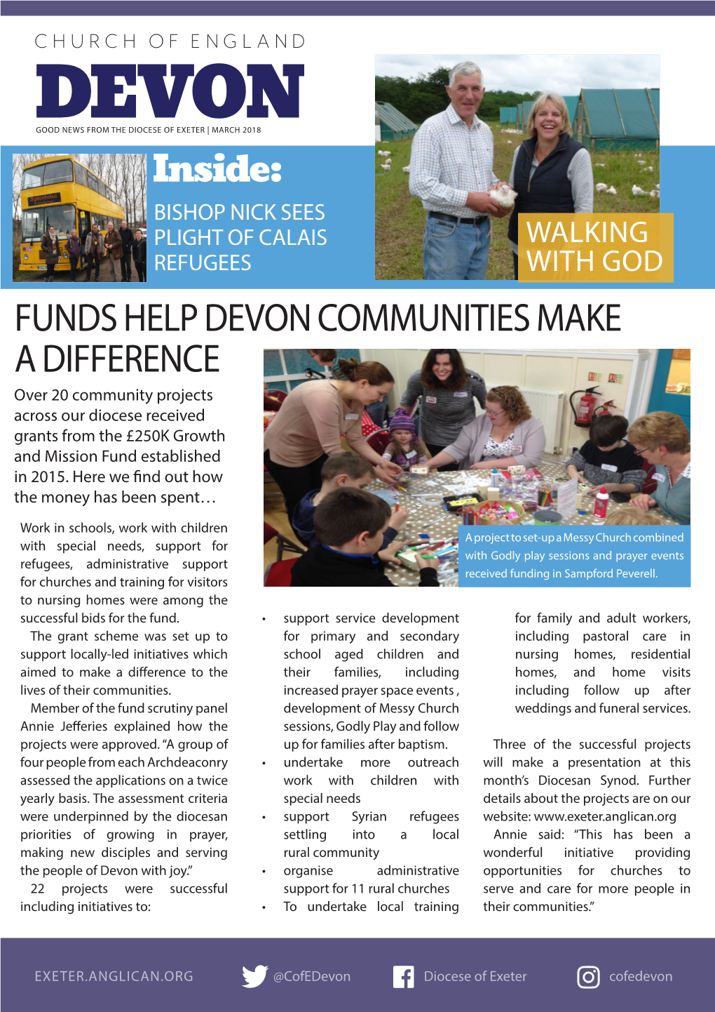 Funds Help Devon Communities Make A