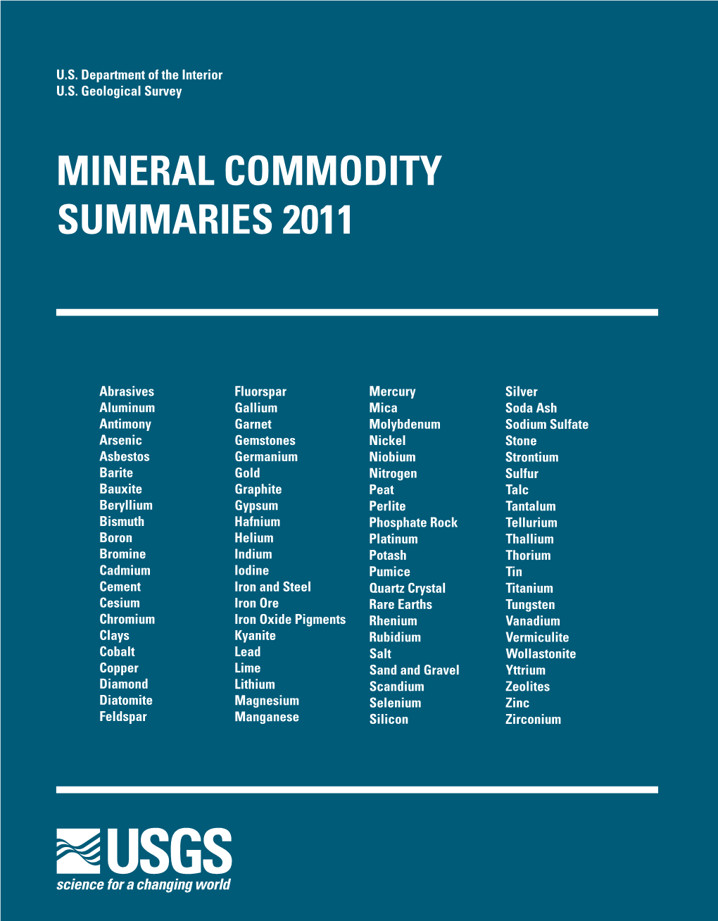 Mineral Commodity Summaries 2011