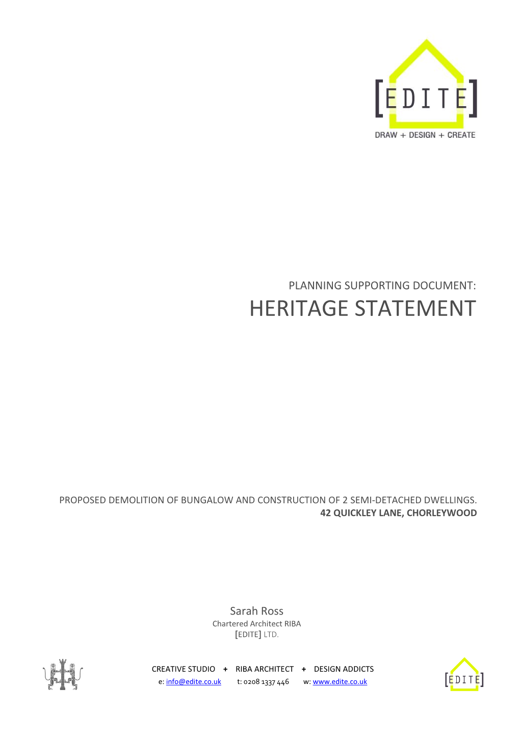 Heritage Statement