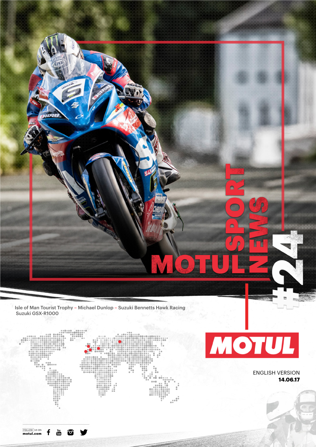 Motul.Com Michael Dunlop Suzuki Bennetts Hawk Racing Suzuki GSX-R1000