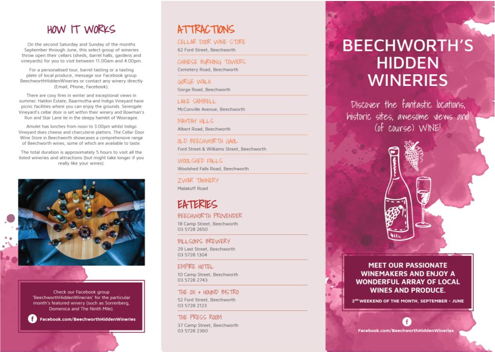 Beechworth's Hidden Wineries