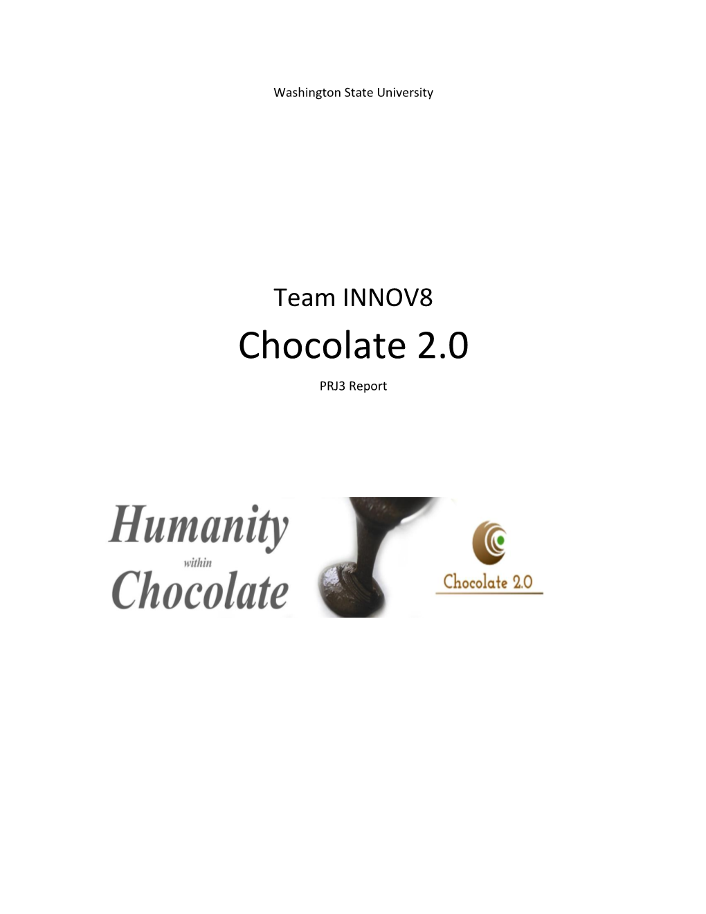 Chocolate 2.0 PRJ3 Report