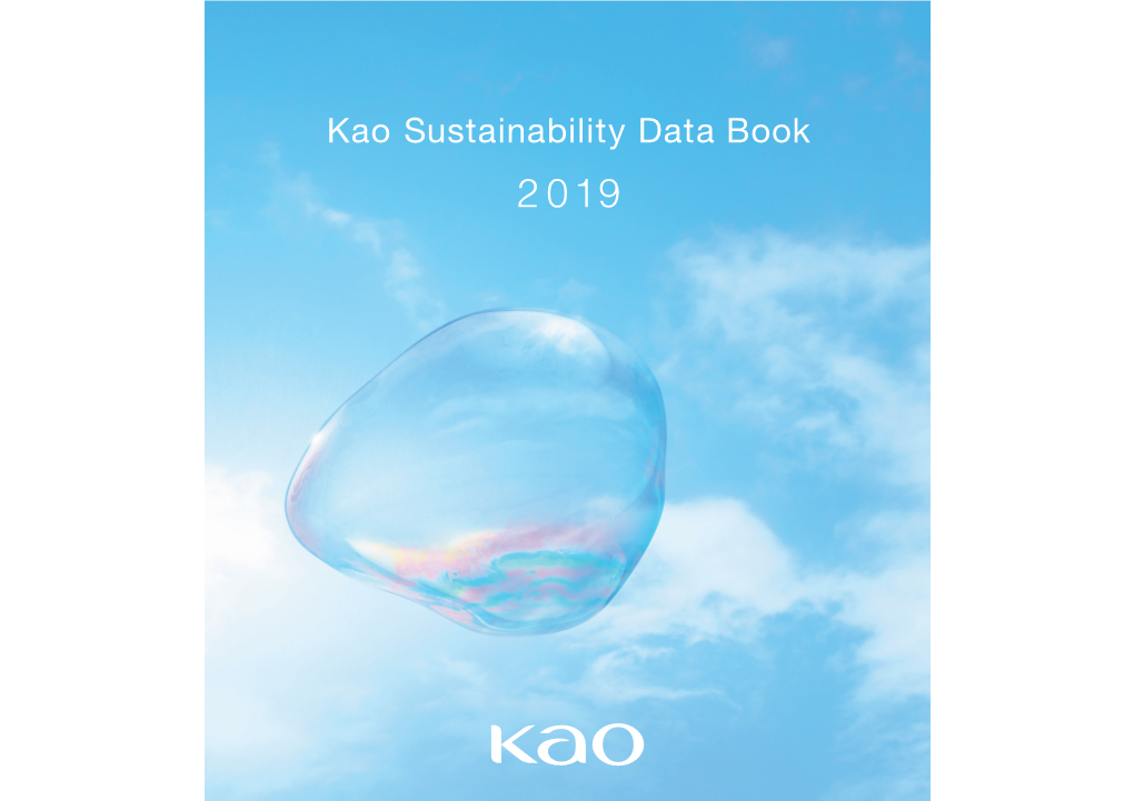 Kao Sustainability Data Book
