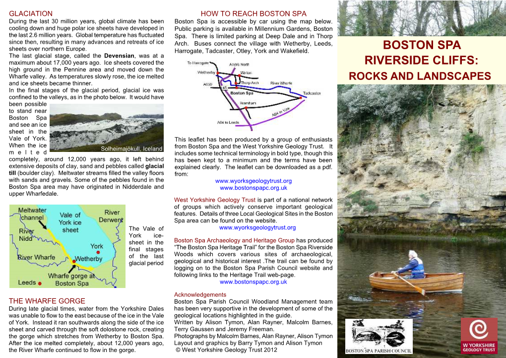 Boston Spa Leaflet