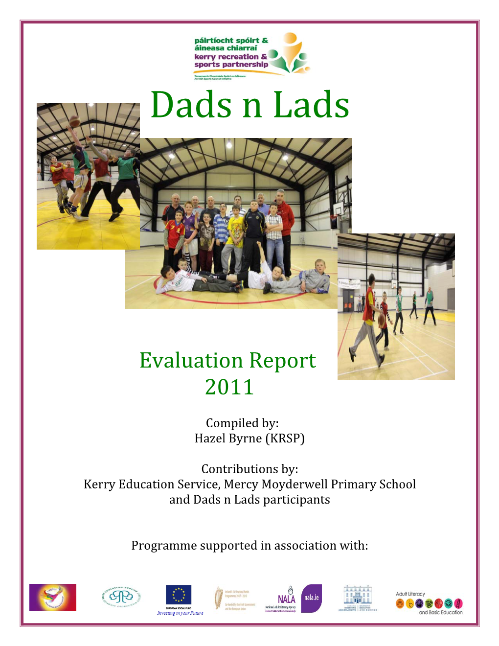 2011 Dads N Lads Evaluation Report FINAL.Pdf