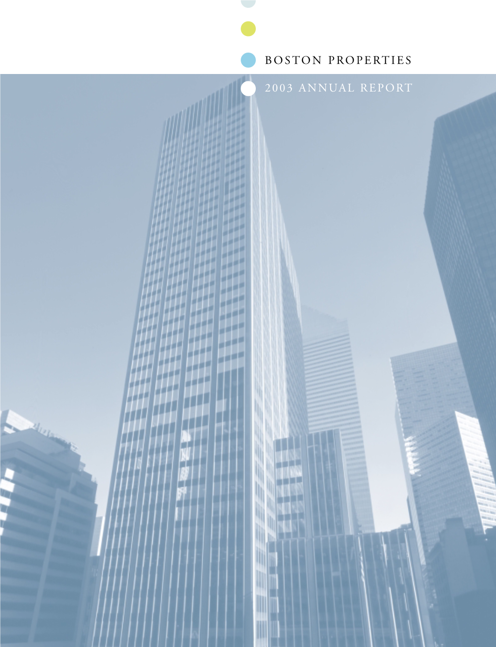 Boston Properties 2003 Annual Report