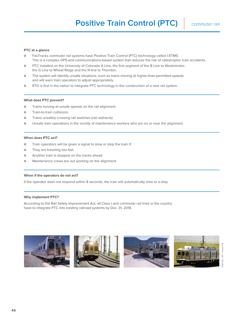 Commuter Rail Vs. Light Rail Rail SAFELY CONNECTING YOUR CITY