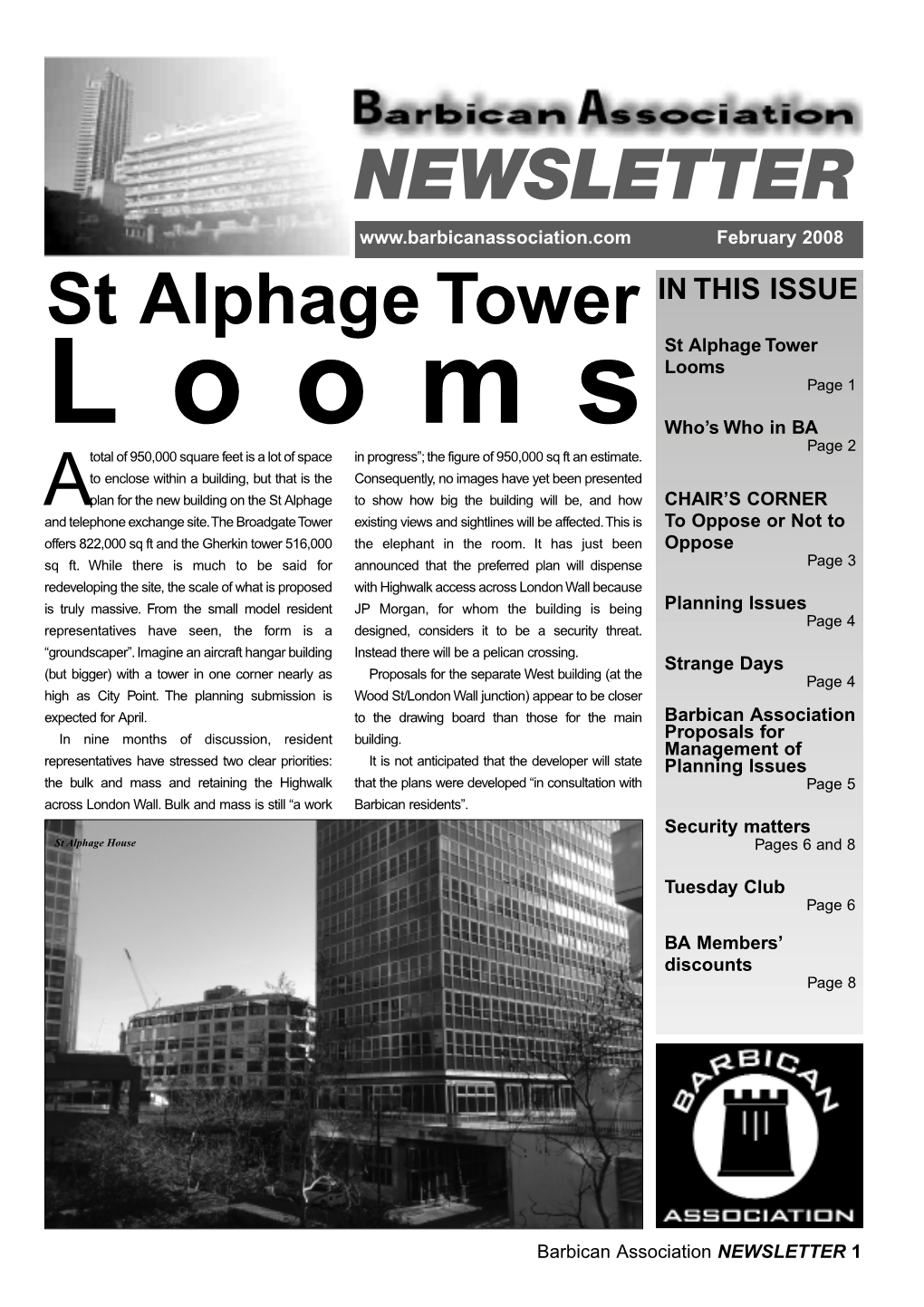 St Alphage Tower
