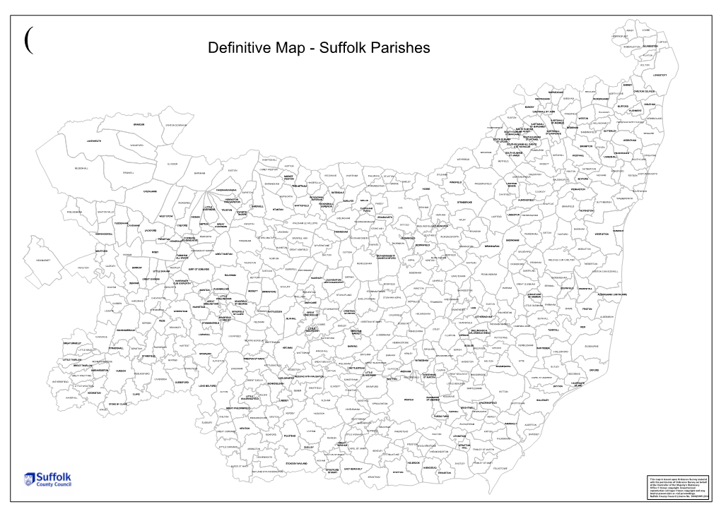 Definitive Map Parishes