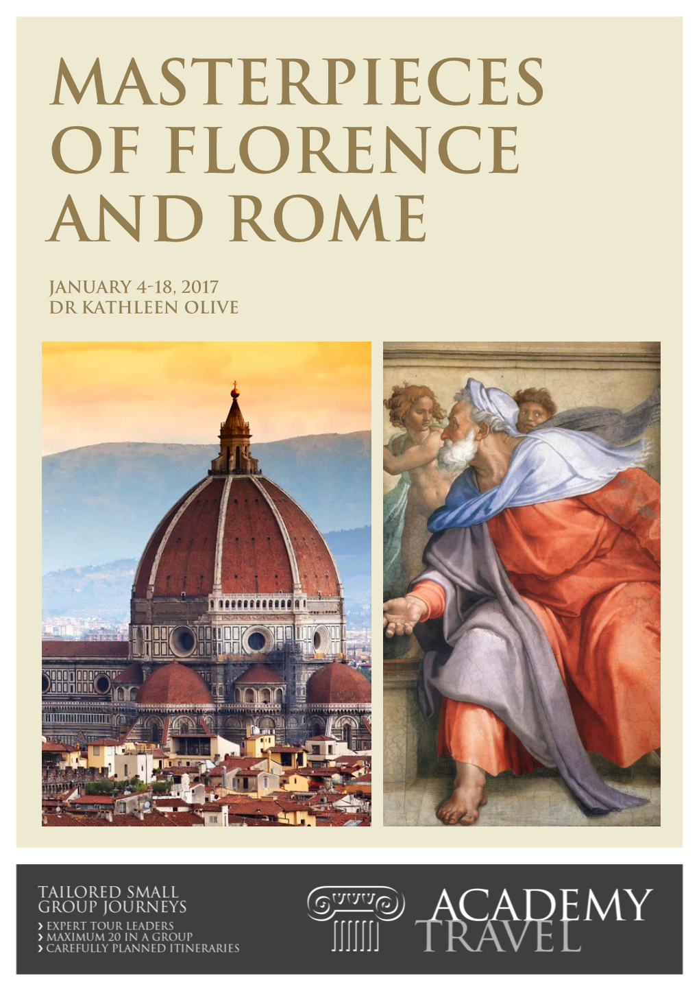 Masterpieces of Florence and Rome