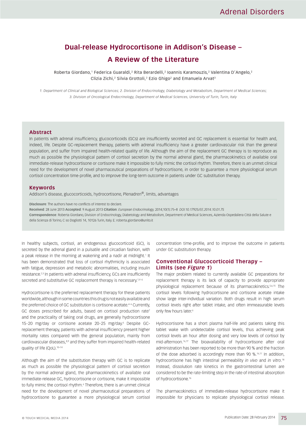 Adrenal Disorders