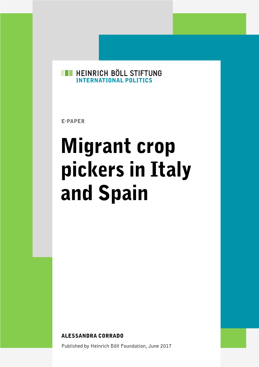 Migrant Crop Pickers in Italy and Spain