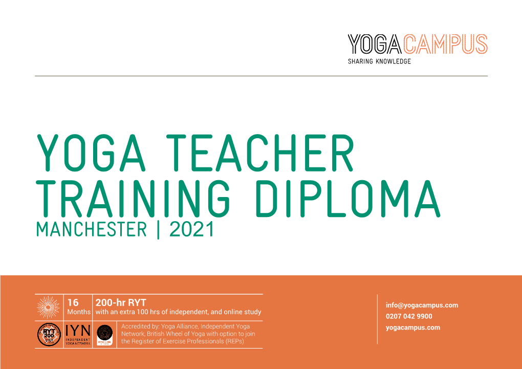 Yogacampus TTD Manchester