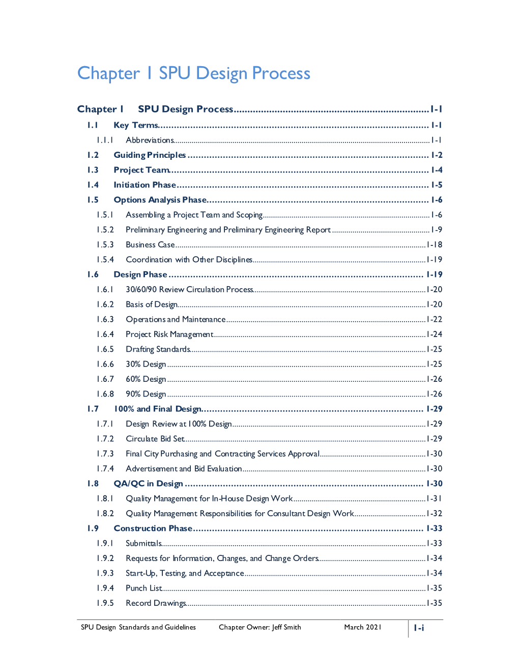 Chapter 1 SPU Design Process