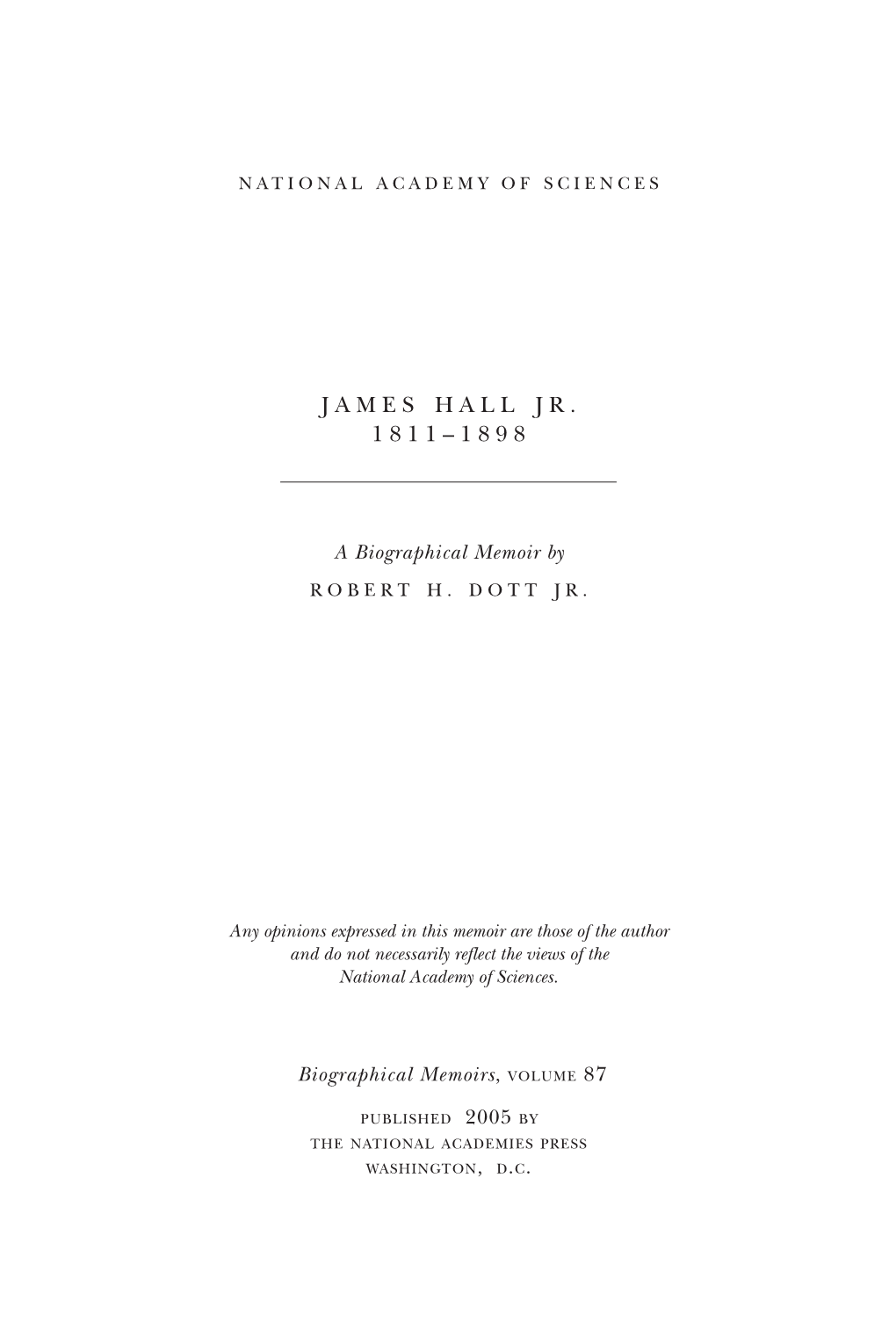 James Hall Jr