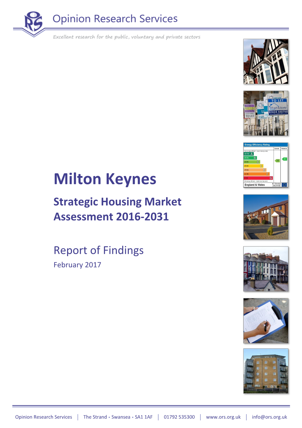 Milton Keynes Strategic Housing Market Assessment 2016-2031 February 2017