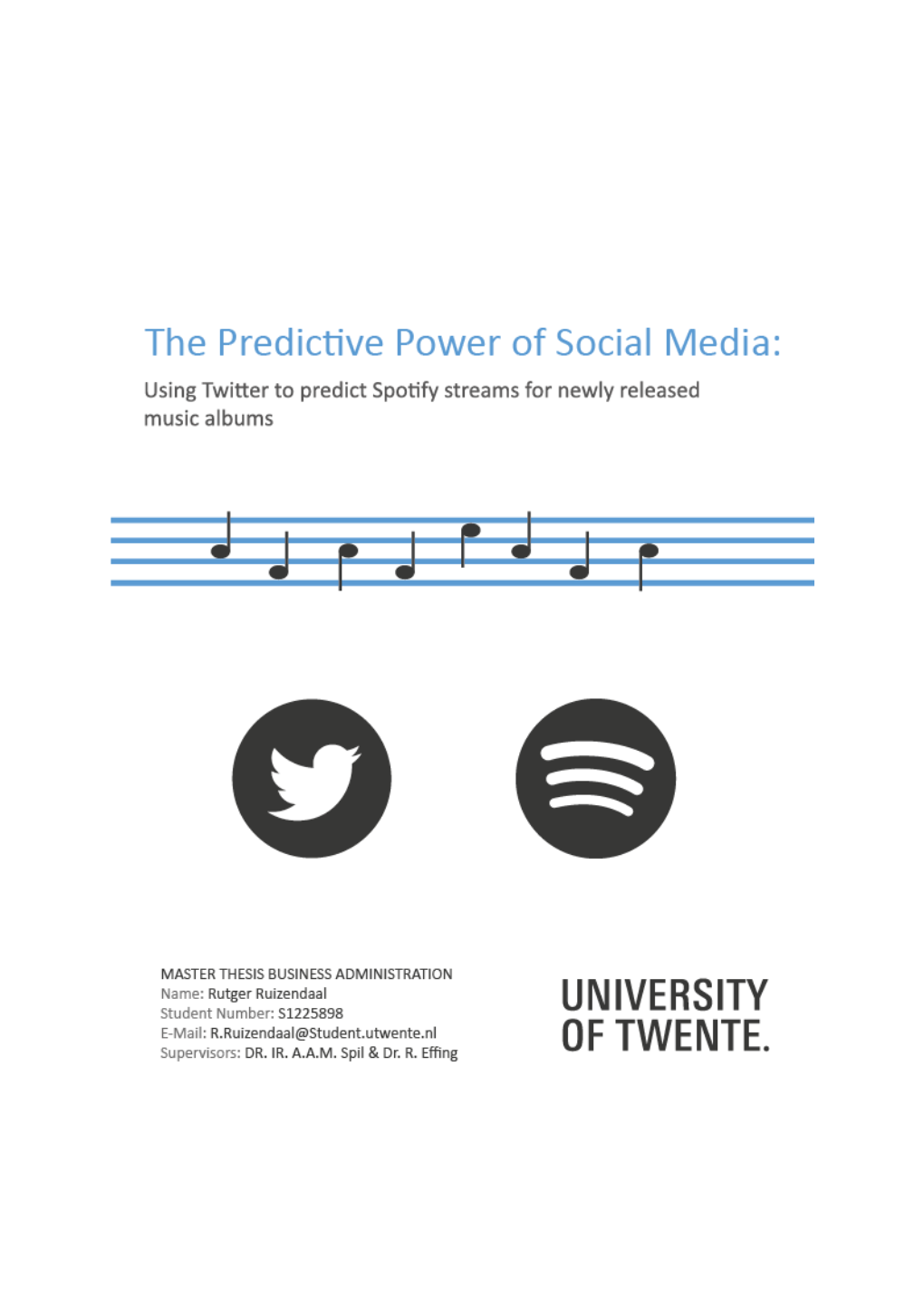 Using Twitter to Predict Spotify Streams for Newly Released Music