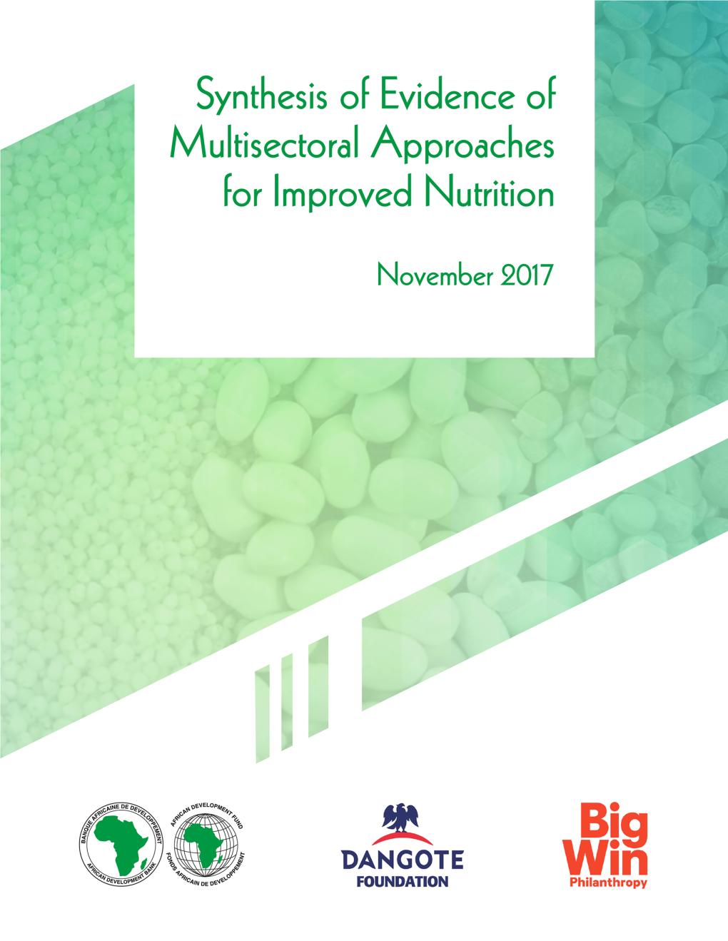 Synthesis of Evidence of Multisectoral Approaches for Improved Nutrition