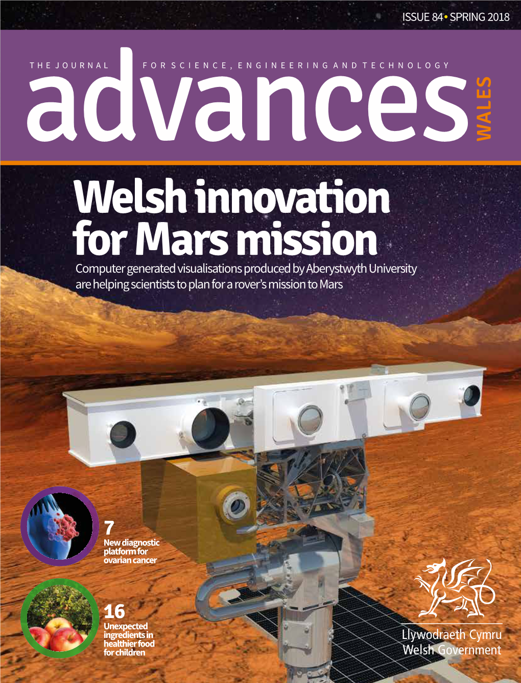 Welsh Innovation for Mars Mission         