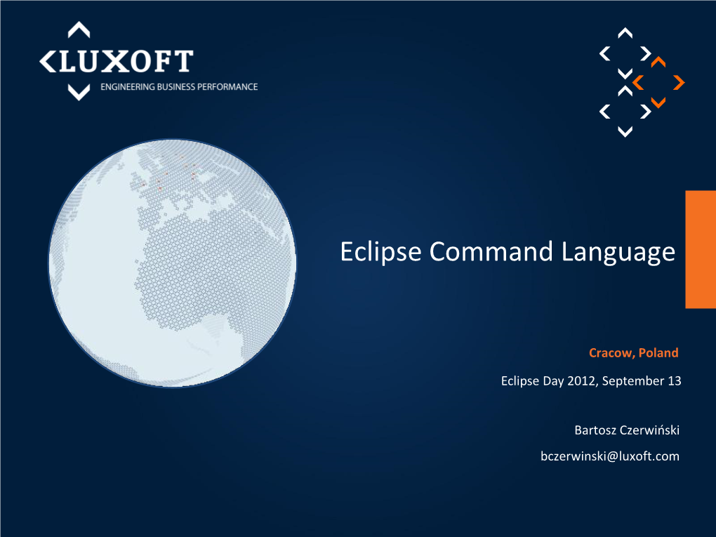 Eclipse Command Language