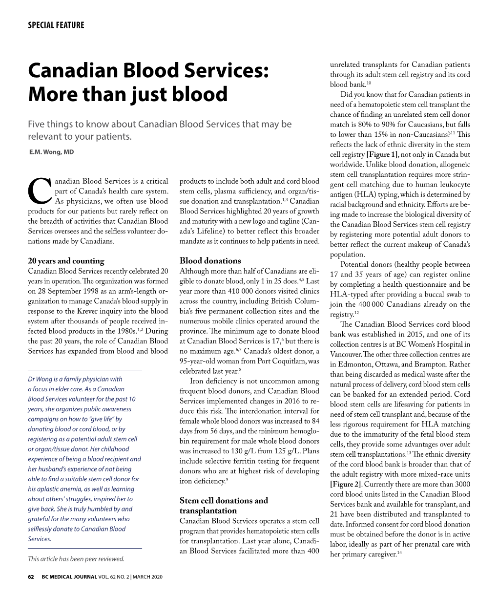 Canadian Blood Services