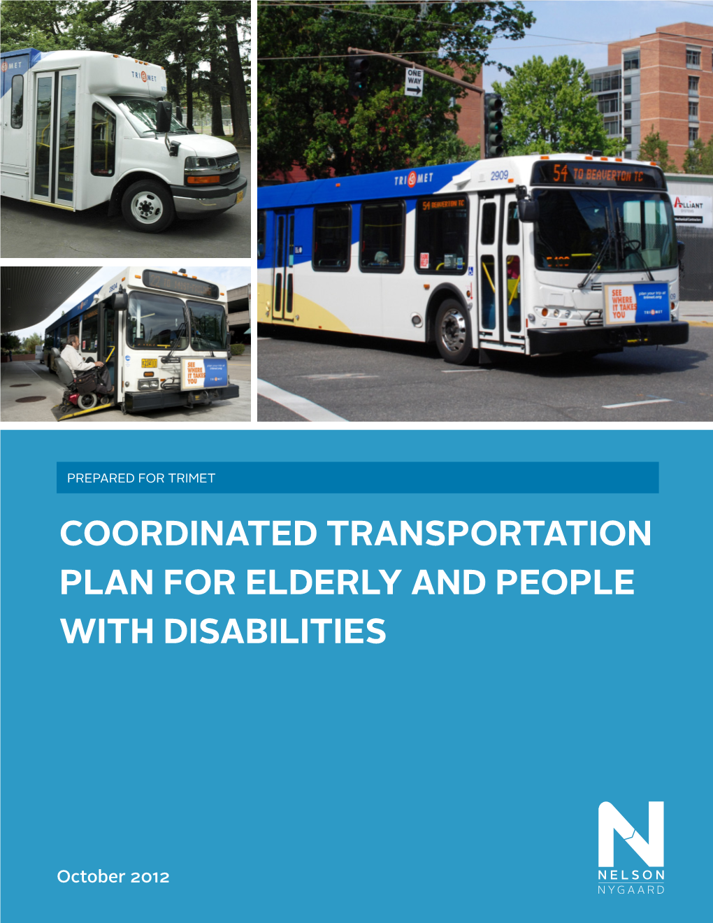 Coordinated Transportation Plan for Elderly and People with Disabilities
