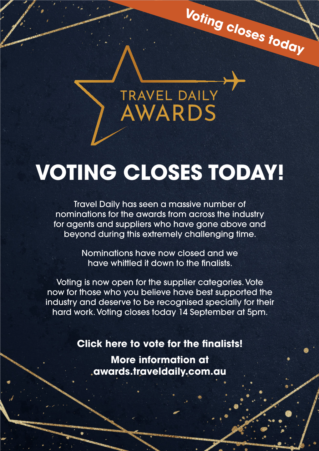 Voting Closes Today!