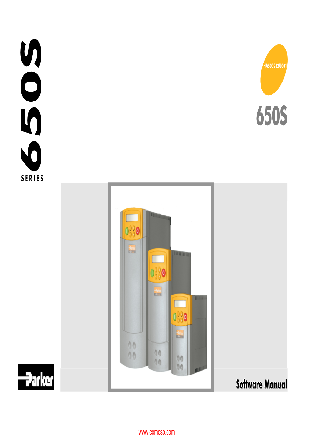 650S AC Drive Frames 1,2,3 HA500982U001