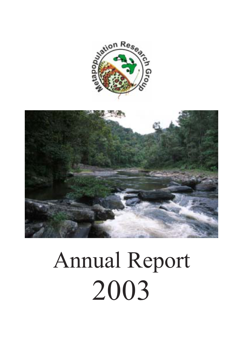 Annual Report 2003 Annual Report 2003