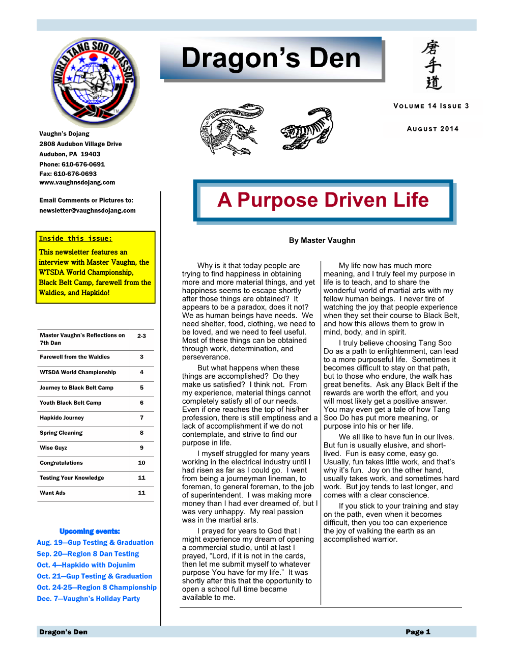 August 2014 VFMA Newsletter.Pub