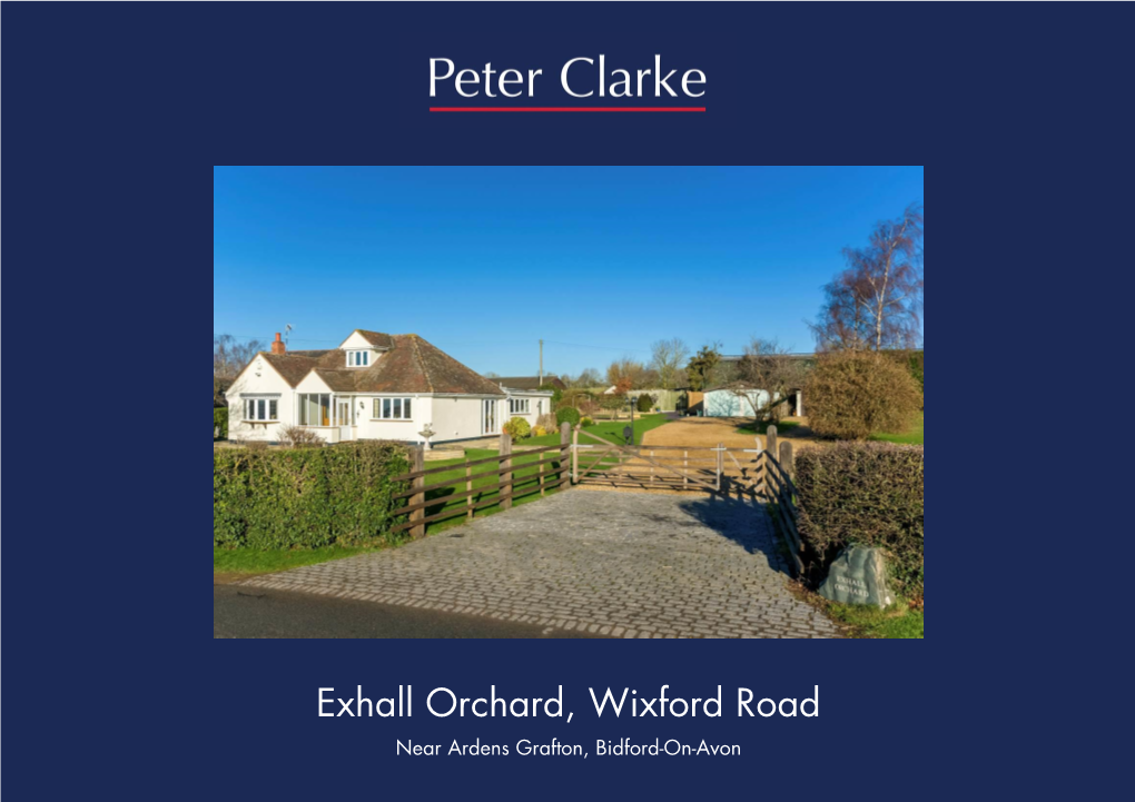 Exhall Orchard, Wixford Road Near Ardens Grafton, Bidford-On-Avon