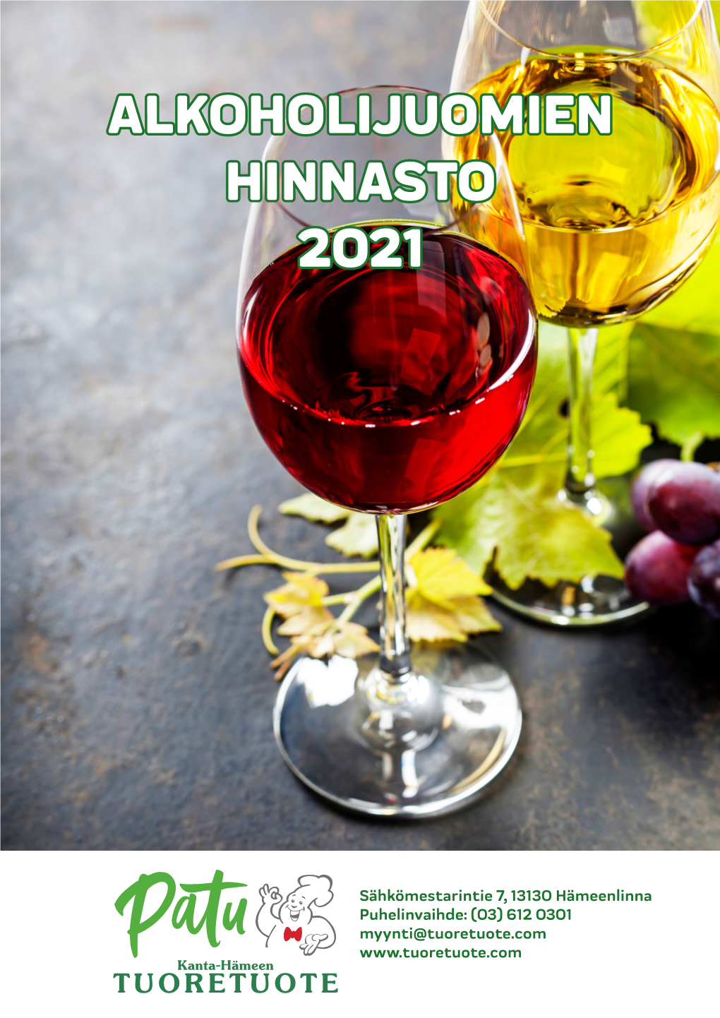 Alkoholijuomien Hinnasto 2021