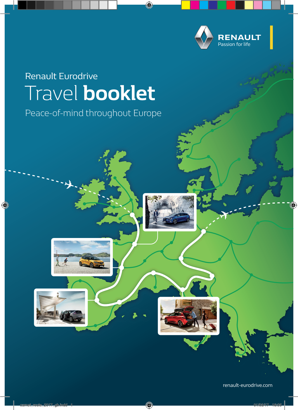 Travel Booklet Peace-Of-Mind Throughout Europe