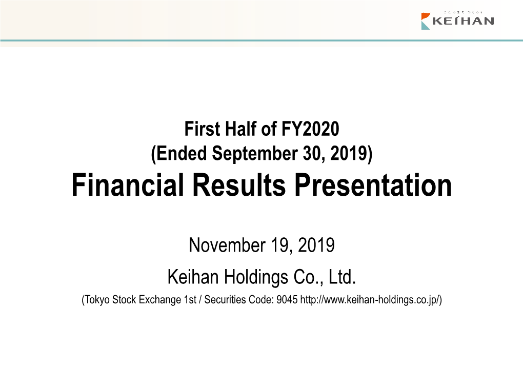 Financial Results Presentation(2.3MB)